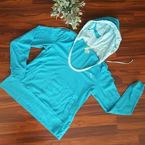 Puma women's sweatshirt hooded shirt top